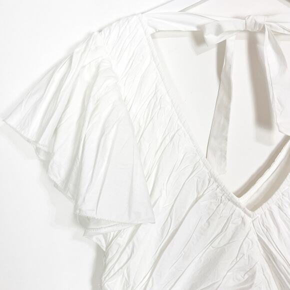 Anthropologie Love The Label Ruffled Mini Dress - Picture 11 of 16